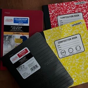 5lbs Of Composition Notebooks